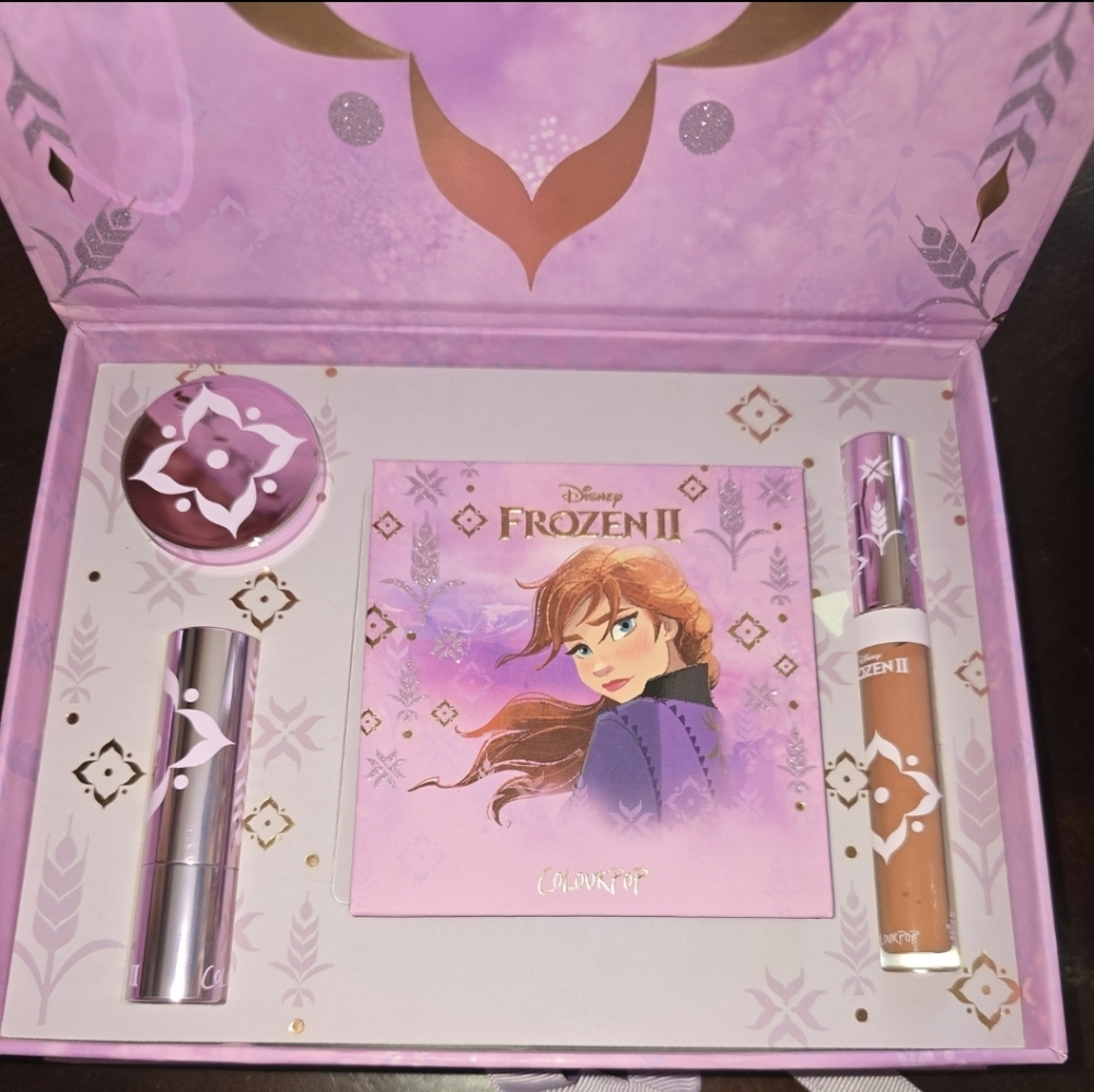Colourpop Disney Frozen II Eyeshadow Palette - Purple and Brown